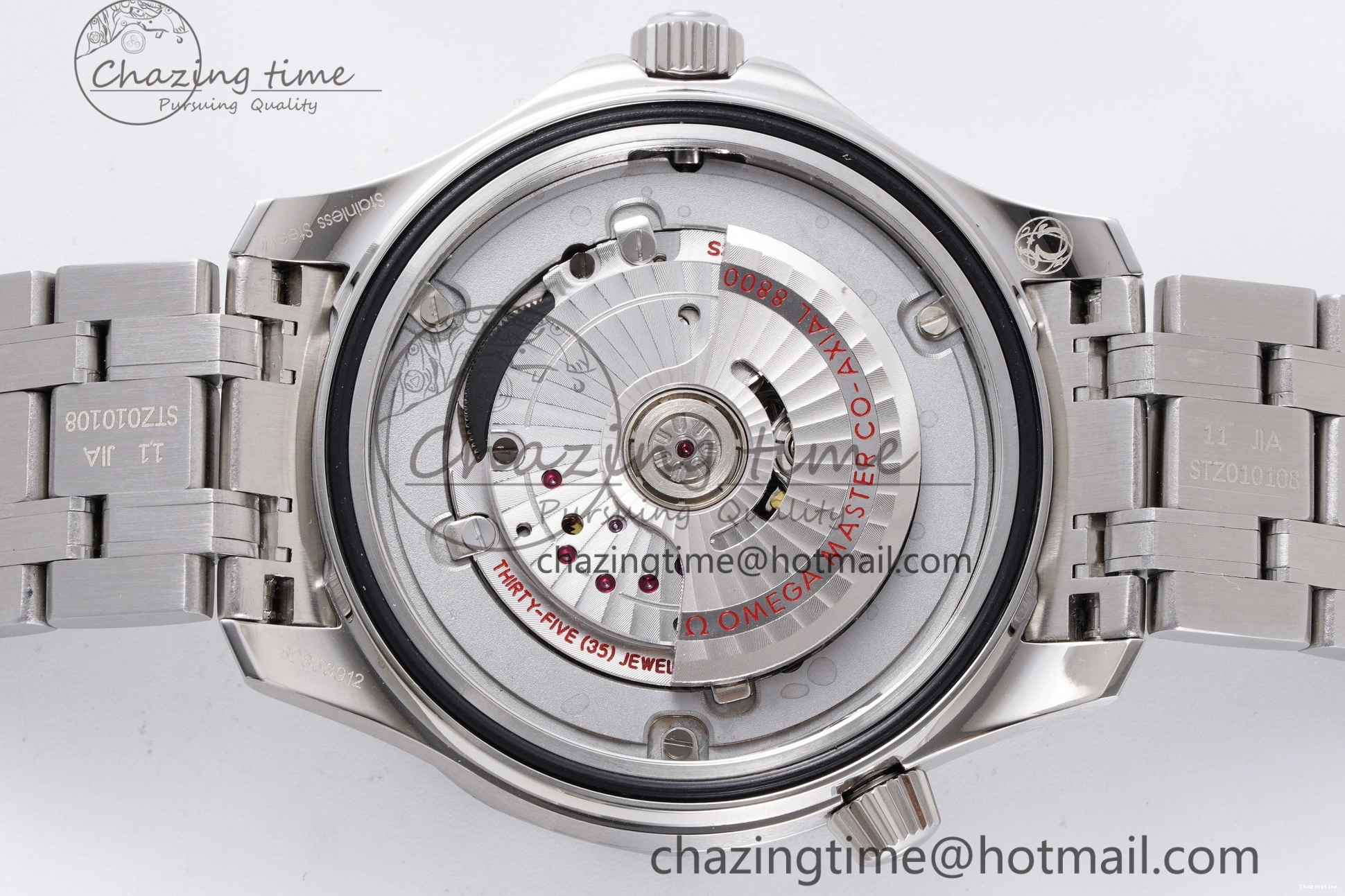 0406 Seamaster Diver 300M ZF 1:1 Best Edition Green Ceramic Green Dial on SS Bracelet A BestValue 7825